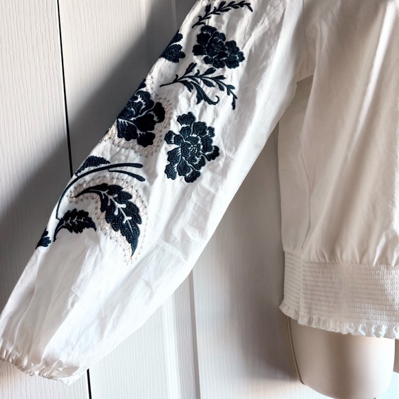 INC International Concepts Floral Embroidered Top - Picture 5 of 10